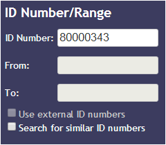 number search external infringement numbers use rather checkbox surveys based than
